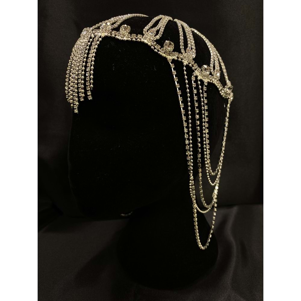 GÜMÜŞ KAFA AKSESUARI