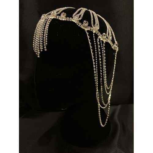 GÜMÜŞ KAFA AKSESUARI